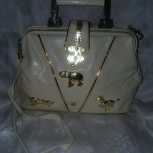 Sam Dae leather safari purse